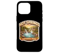 Hot Springs National Park Souvenir Arkansas Trip Memorabilia Case for iPhone 16 Pro Max
