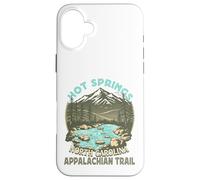 Hot Springs - North Carolina - Appalachian Trail Hiking Case for iPhone 16 Plus