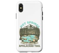 Hot Springs - North Carolina - Appalachian Trail Hiking Case for iPhone X/XS