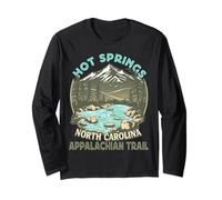 Hot Springs - North Carolina - Appalachian Trail Hiking Long Sleeve T-Shirt