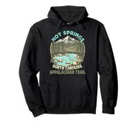 Hot Springs - North Carolina - Appalachian Trail Hiking Pullover Hoodie
