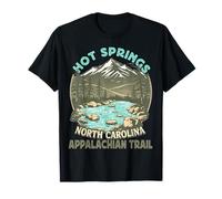 Hot Springs - North Carolina - Appalachian Trail Hiking T-Shirt