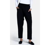 Hot Squash Balloon Trouser With Elasticated Waistband In Black Black 8