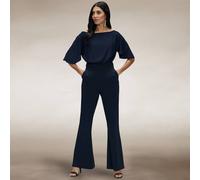 Hot Squash Drop Shoulder Jumpsuit In Teal Teal 16