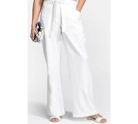 Hot Squash Linen Trousers In Cream Cream 8