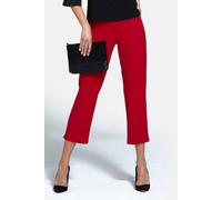 Hot Squash Smart Cigarette Trousers In Red Red 8