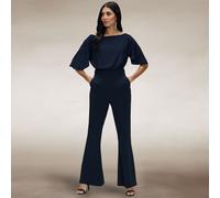 Hot Squash Women's Drop Shoulder Jumpsuit in Teal | Size: 18 Hot Squash Teal 18