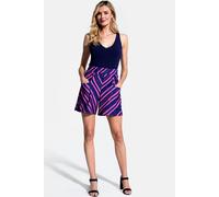 Hot Squash Women's Luxe Crepe Shorts in Navy | Size: 8