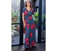 Hot Squash Women's Maxi Dress in Teal | Size: 8 Hot Squash Teal 8