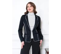 Hot Squash Women's Piping Detail Jacket in Black | Size: Small Hot Squash Black S