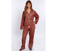 Hot Squash Women's Premium Jersey Pyjama Set in Camel | Size: Small