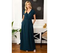 Hot Squash Women's The Maxi Dress in Teal | Size: 20 Hot Squash Teal 20