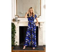 Hot Squash Women's Wideleg Jumpsuit in Dark Blue | Size: 22 Hot Squash Dark Blue 22