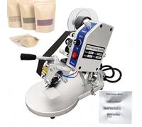 Hot Stamp Printer for Date Coding on Packaging Materials with Adjustable Speed and Quick Change Type