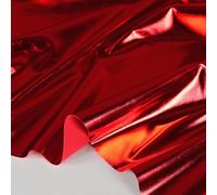 Hot Stamping Elastic Fabric Perfect Choice for Fashion and Craft Applications (red)