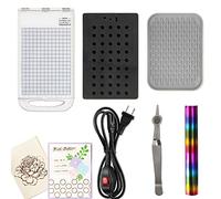 Hot Stamping Foil Machine Glimmer Hot Foil System for Card Making Vinyl Film Transfer Hot Foil and Press Machine UK Plug 220V Stamping Scrapbooking Tool Kits Heat Press Crafting Foiling Machine