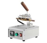 Hot Stamping Machine with LCD Display, Adjustable Temperature 45-280°C, Fast Heating, Easy Mold Replacement for Leather, Cloth, and Wood