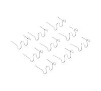 Hot Stapler Staples for Plastic Welder, 500PCS .6/.8mm Stainless Steel Nails, Wave Flat Corner Pins Refills for Car Bumper, Nylon, PVC, ABS Repair Kit(0.6mm Wave)