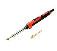 Hot Staples Welder Tool Car Bumper Repair Soldering Iron Plastic Welding Kit Leather Ironing Tool Smoothing Belt PP Stick(A)