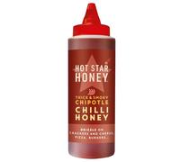 Hot Star Honey Chipotle Chilli Honey Sauce - Smoky Chipotle Honey - 325g
