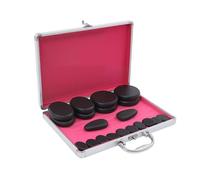 Hot Stones Massage Set Portable Professional Massage Stone Heater Kit with 18 Therapy Hot Rocks for Professional Sports, Therapists, Home Care, and Spa Treatments