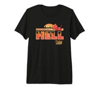 Hot Stuff Come Visit Me in Hell Premium T-Shirt