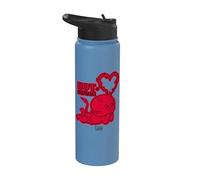 Hot Stuff Hot and Sweet Valentine's Day Stainless Steel Insulated Water Bottle