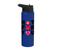 Hot Stuff Hot for You Valentine's Day Stainless Steel Insulated Water Bottle