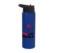 Hot Stuff Red Hot Valentine's Day Stainless Steel Insulated Water Bottle