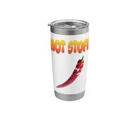 Hot Stuff Silly Cayenne Pepper Stainless Steel Insulated Tumbler