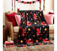 Hot Stuff The Little Devil Bedding Super Soft Plush Cozy Throw Blanket, 50 in x 70 in, (Officially Licensed Product) by Franco Collectibles