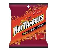 Hot Tamales Chewy Jelly Beans Candy, 5 Ounce Peg Bag