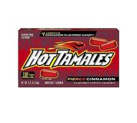 Hot Tamales Fierce Cinnamon Candy, 4.25 oz Theatre Box, Pack of 12