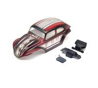 HOT TEAM Hobby Axial 1/30 RC Crawler Plastic Clear Body Shell for SCX30 Ford Bronco 4X4 RTR Brushed Rock Crawler DIY Upgrades (Model 2)