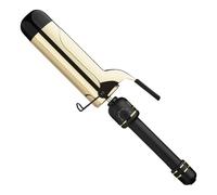 HOT TOOLS New and Improved 24K Gold Professional 2" Extended Barrel Curling Iron with Clamp for Loose Bouncy Curls | 24K Gold Technology for Long-Last