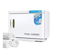 Hot Towel Cabinet, Hot Towel Warmer Cabinet with LED Temperature Display, Extra Large Capacity Heater for Spa, Massage, Salon, Home Use (White 23L)