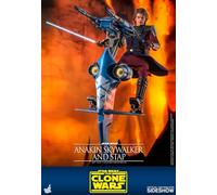Hot Toys Star Wars The Clone Wars Action Figure 1/6 Anakin Skywalker & STAP 31 cm