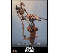 Hot Toys 1/6 Battle Droid & STAP - Star Wars - The Phantom Menace