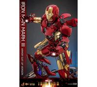 Hot Toys 1/6 Iron Man Mark III - Armor Suit Up Version