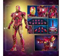 Hot Toys Marvel Iron Man Mark IV (Fractal Armour) 1/6th Scale Figure (32.5cm)