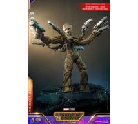 Hot Toys MMS707 GUARDIANS OF THE GALAXY VOL. 3 1/6 Groot (Deluxe Version) New