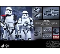 Figure Hot Toys MMS335 - Star Wars : The Force Awakens - First Order Stormtrooper Officer And First Order Stormtrooper
