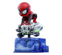 Hot Toys Spiderman: Far From Home Cosrider Mini Figure With Sound & Light Up Spiderman Minifigure 13 Cm Blue