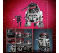 Hot Toys Star Wars Chopper C1-10P & BD-1 (Imperial Disguise) 1/6th Scale Collectible Figure Set (18cm)
