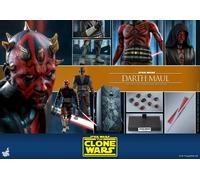 Hot Toys TMS024 Star Wars Darth Maul Clone Wars Collectible 1/6 Figure Toy Gift