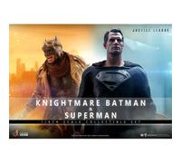 Hot Toys Zack Snyder's Justice League Action Figure 2-Pack 1/6 Knightmare Batman and Superman 31 cm
