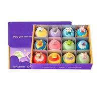 Hot Tub - 12pcs Handmade Natural Bath Bombs | Bath Bombs With Erin, Bubble Spa Bath Ball | Organic Natural Bath Balls B¨ad Bombs Spa Bath For Adults Girls Youth Travel