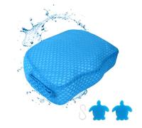 Hot Tub Booster Saet, Weighted SPA Booster Seat Cushion for Adults, 3D Air Mesh Hot Tub Seat Accssories with Non-Slip Micro Dot Bottom,Indoor or Outdoor Quick Dry Hot Tub Pillow with Washable
