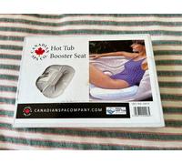 CANADIAN SPA CO. KA-10019 Water Filled Pool Seat Cushion, Inflatable Booster Seat, Comfortable Support, Hot Tub Accessories