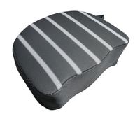 Hot Tub Booster Seat, Weighted SPA Booster Cushion with Non-Slip Micro Dot Bottom, 15 x 12 x 5 Inches - 3D Air Mesh Washable Booster Seat For Indoor Outdoor, Quick Dry Bath Accessories (Grey+White)
